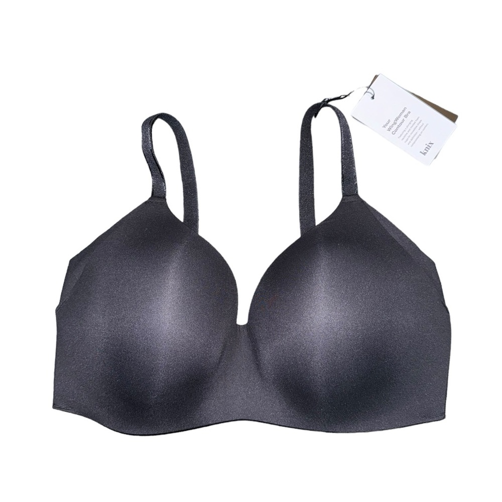 Knix WingWoman Contour Bra in Black Size 7 36DD 36DDD 38DD NWT